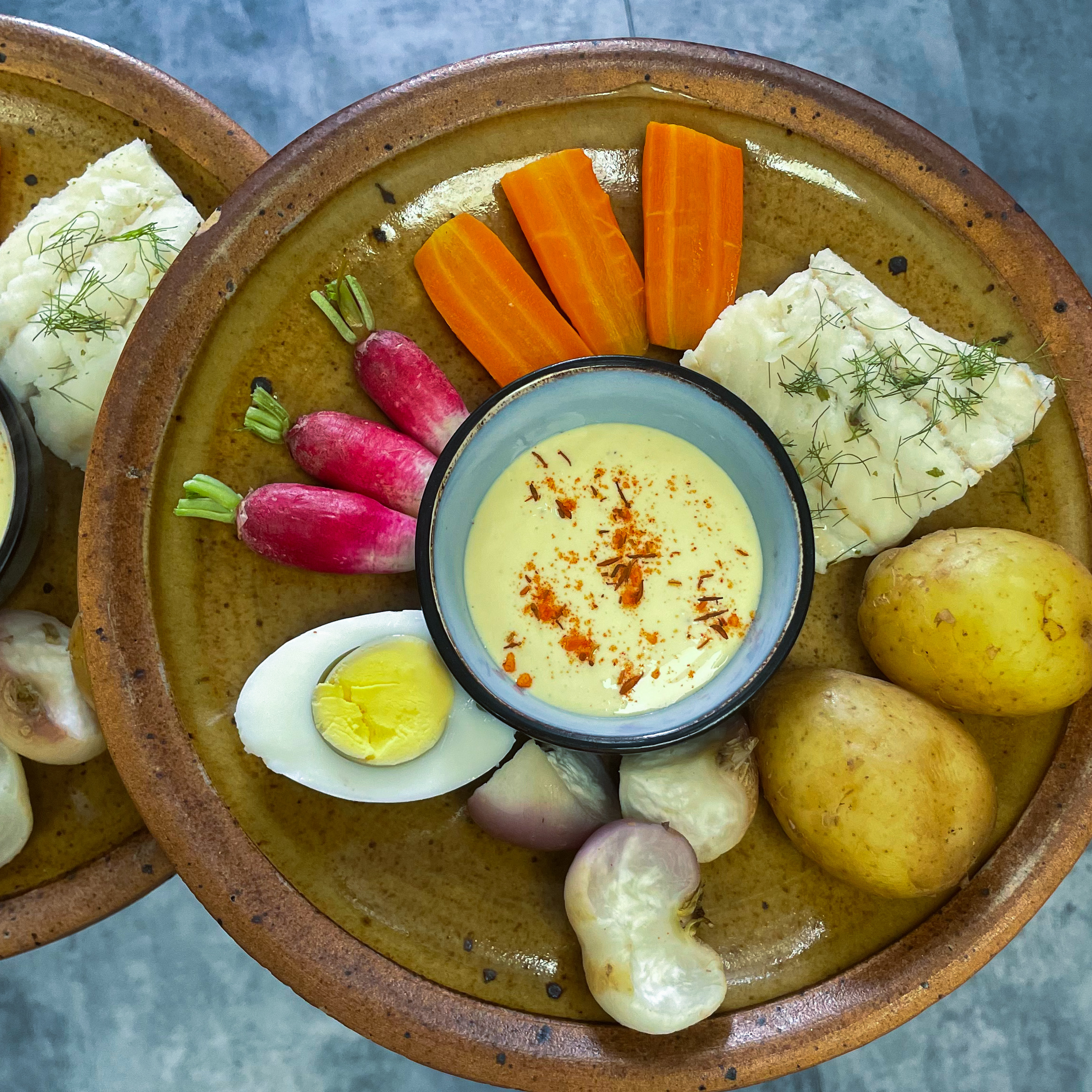 Aioli cru-cuit printanier