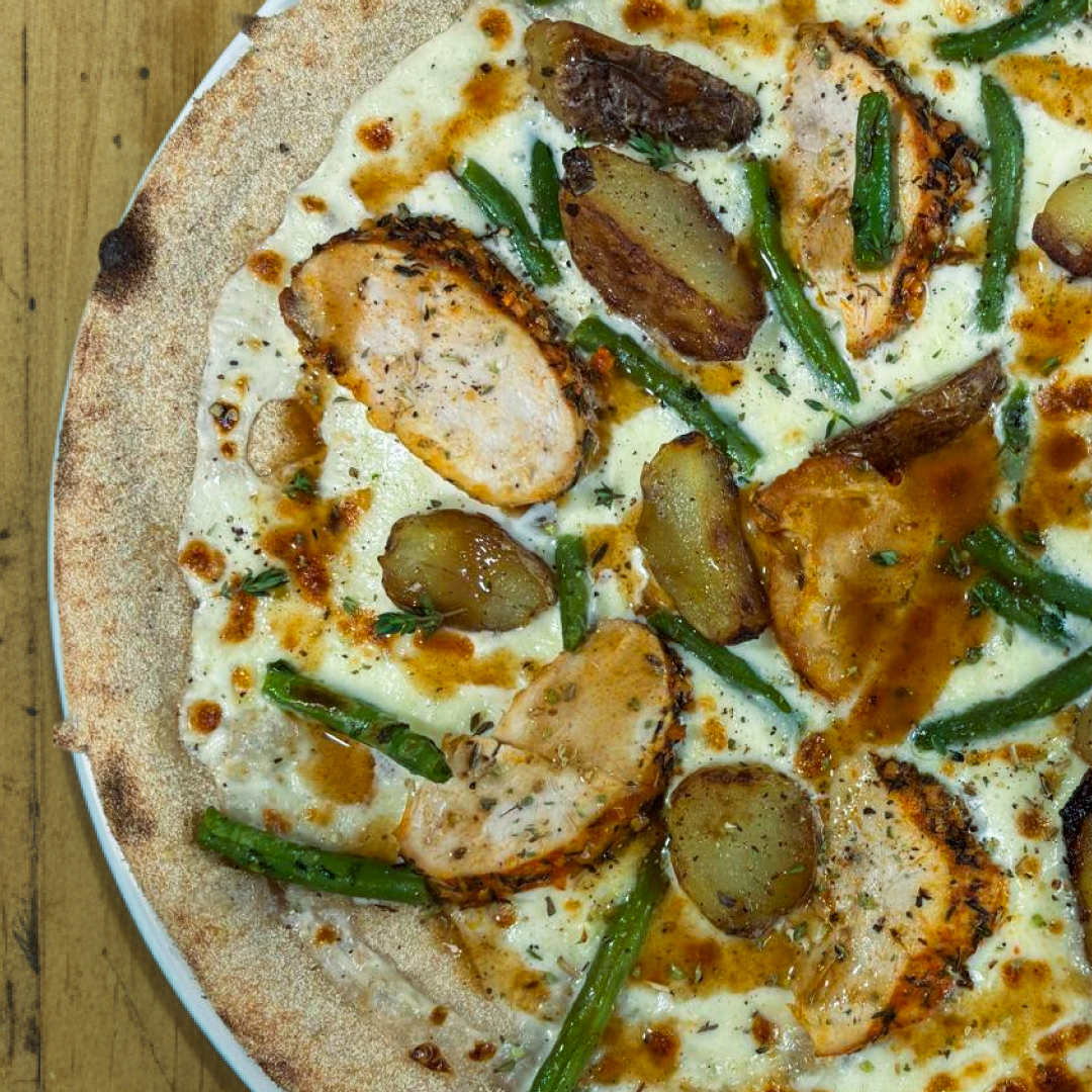 Pizza au levain naturel