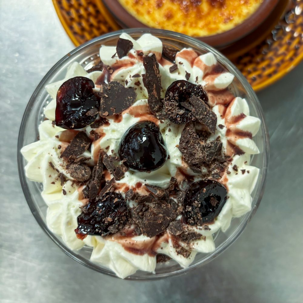 Notre Forêt noire aux cerises amarena 